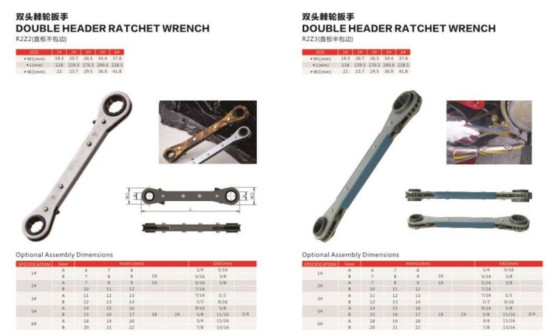 Wilms Double Header Ratchet Wrench, Metric Straight Wrench Set, Hand Tool Wrench Set Same as Walmart, Metric Spanner Set