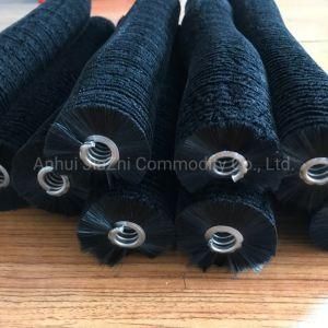 China Nylon Polish Grinding Spiral Brush with Shaft