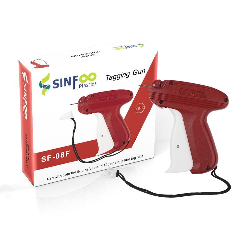 Newest Plastic Fine Tag Pin Gun for Fine Fabric (SF-08F-4)