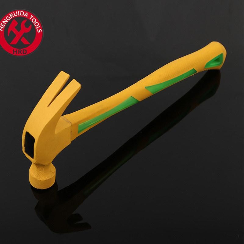 Fiber Glass Handle Stanley Claw Hammer Straight Claw Hammer with Fiberglass Handle