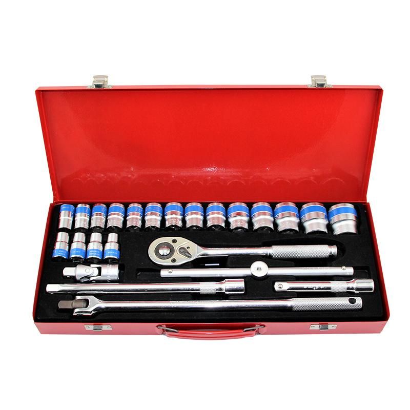 Hot Sale in Tailand 25PCS Dr. Socket Set Vehicle Repair