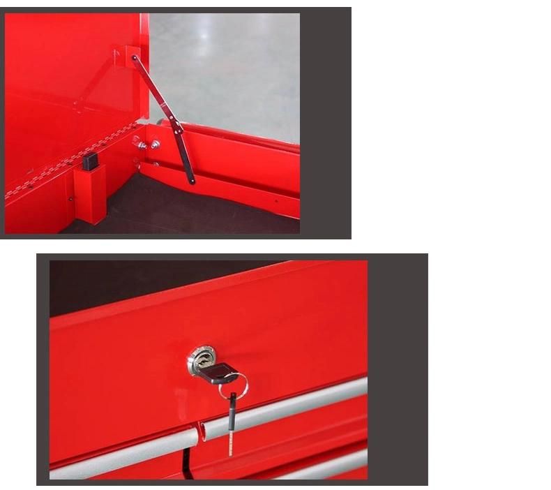 Repair Tool Car Auto Storage Rack Self-Locking Drawer Cabinet Truck with Small Trolley