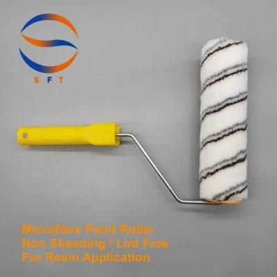 Microfiber Defoaming Drum Roller Brushes Lint Free for Resin Application