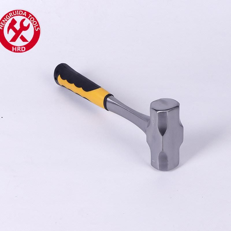 Sledge Hammer One Piece Drop Forged Carbon Steel TPR Handle