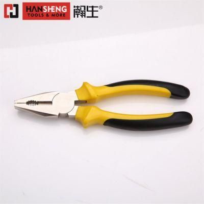 Made of Carbon Steel, Chrome Vanadium Steel, Professional Hand Tool, Nickel Plated, Combination Pliers