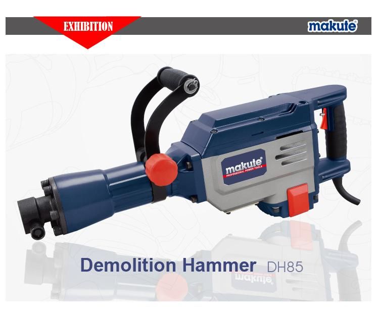 Makute Demolition Hammer Breaker 85mm SDS Chuck with Drill Bits