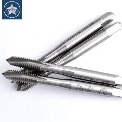 Hsse-M35 JIS Spiral Pointed Taps M2 M3 M4 M5 M6 M7 M8 M9 M10 M11 M12 Metric Machine Thread Screw Tap