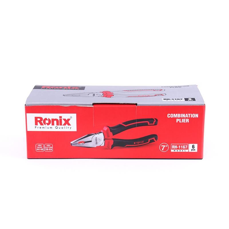 Ronix Hand Tools Rh-1167 Maxi 180mm Function Combination Pliers for Cutting