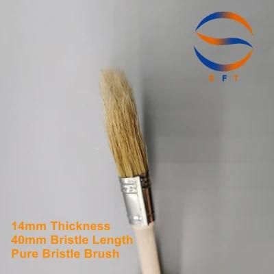 40mm Bristle Length Pure Bristle Brushes for FRP Laminating