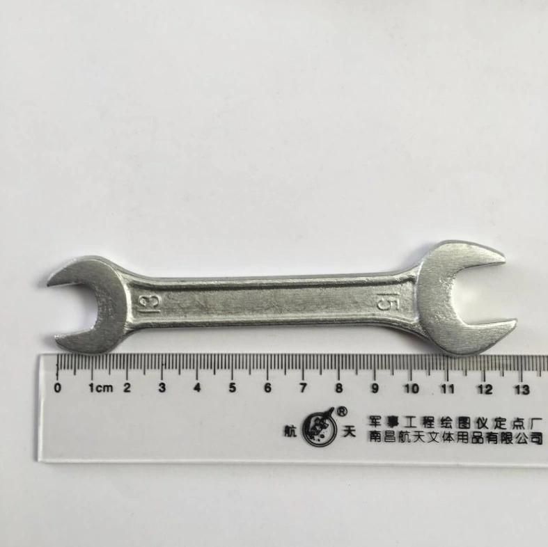 Galvanized Forging Wrench Double End Manual Open End Solid Wrench