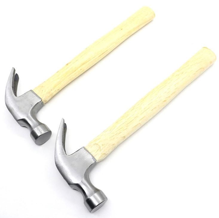 Wood Handle Fiberglasses Claw Hammer Forging Hammer in Guangzhou