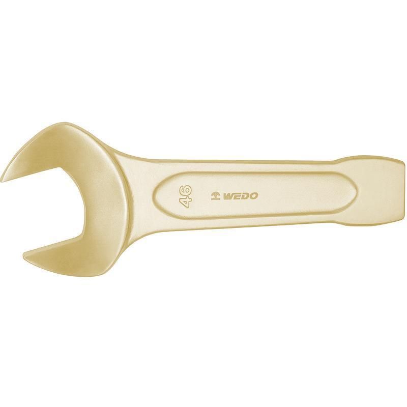 WEDO Hot Sale Non-Sparking Wrench Striking/Slogging Open Wrench Spanner Aluminium Bronze Metric&Imperial