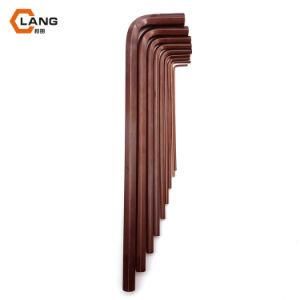 Exquisite S2 Bronze Copper Plated Flat End Hex Allen Key