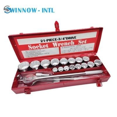 21PCS Professional Truck Repair Kit Car Repair Tool Set