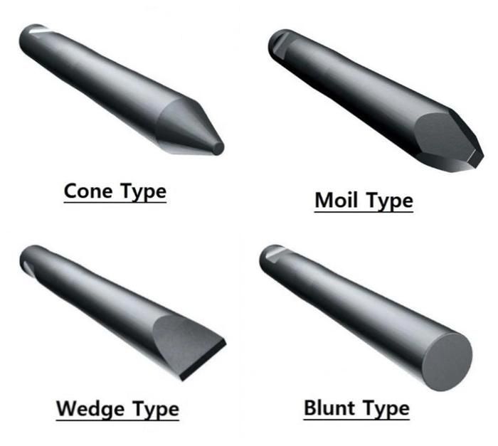 Chinese Manufacturer Chisel 100 mm Silence Type Hydraulic Breaker