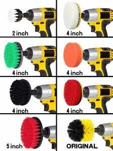 Colors Soft Drill Brush Attachment for Cleaning Carpet&Leather