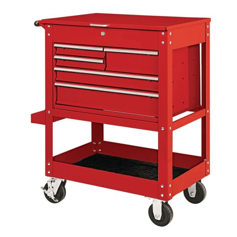 Garage Storage Rolling Cabinet with Hand Tool Set