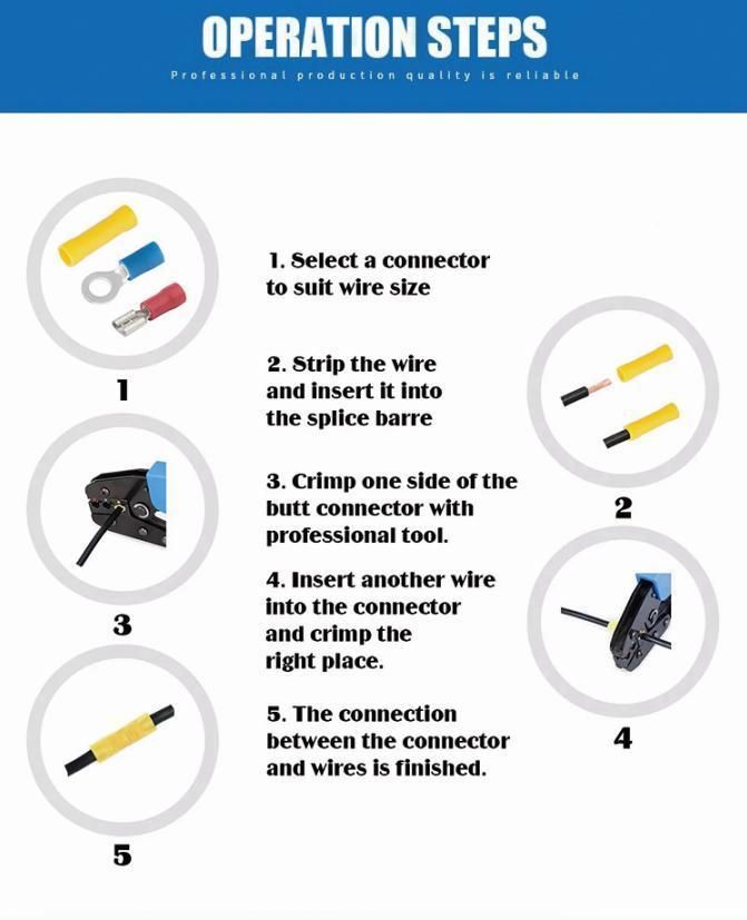 Crimper Crimping Tool for Battery Cable Lug Terminal