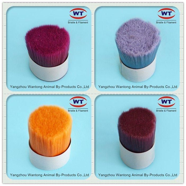 Multi-Colored Solid Bristle Synthetic Monofilament Bristle for Brush Making