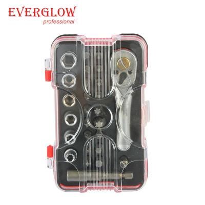 27PC Ratchet Wrench Screwdriver Set