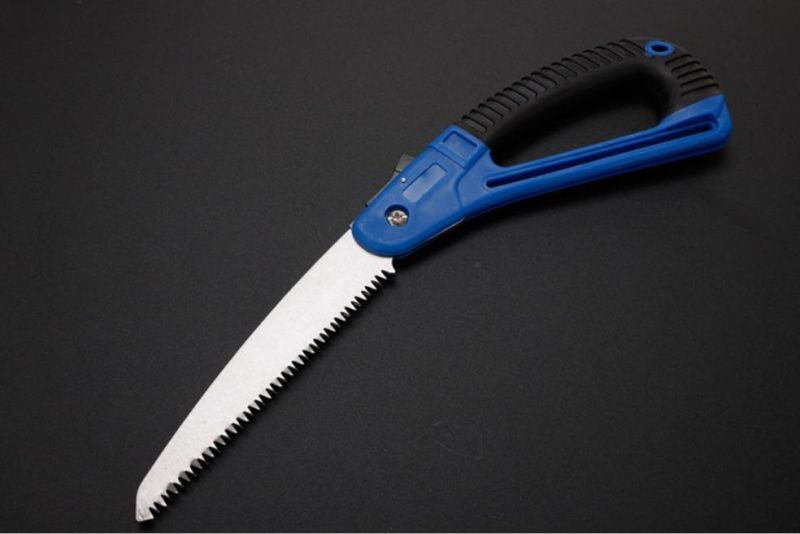 Factory High Strength Wear Resistant Folding Woodworking Hand Saw Two Angle Fast Sawing Tool