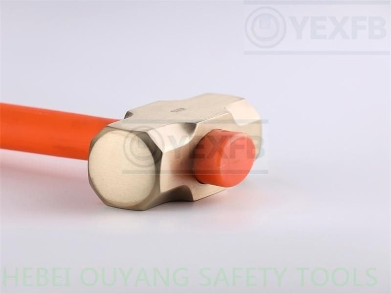 Non-Sparking Hammer Sledge Safety Tools Copper Beryllium 2500g