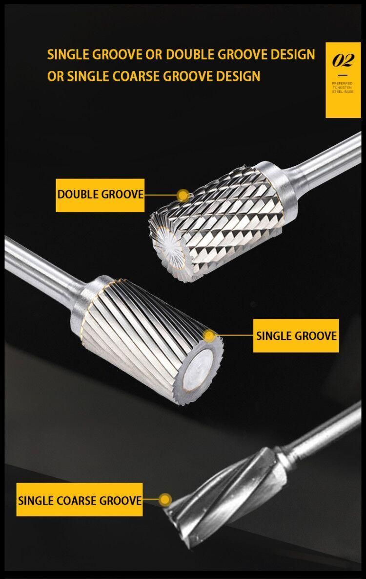 A1625m06-45 Tungsten Carbide Rotary Burrs for Grinding