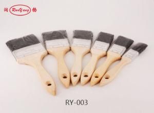 Paint Brush with Nature Wooden Handle