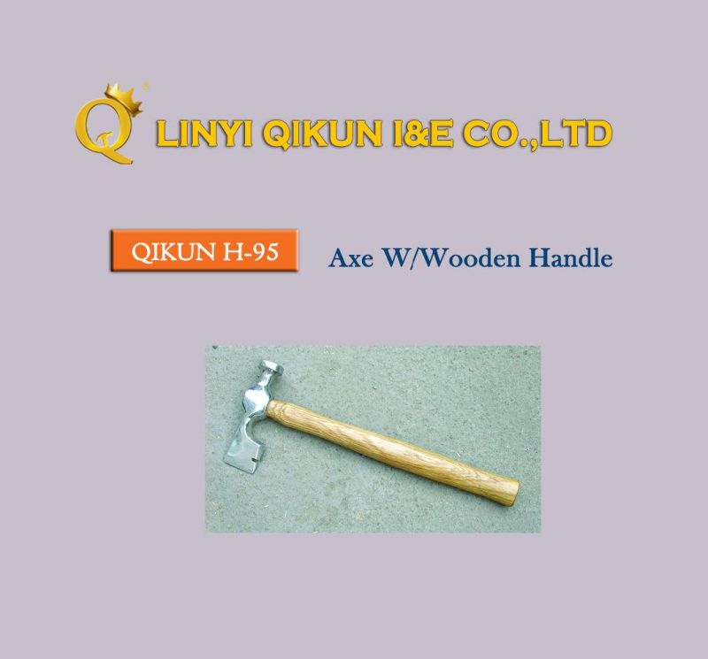 H-85 Construction Hardware Hand Tools Half Plastic Coated Handle A613 Axe