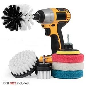 Drillbrush Cleaning Supplies&amp; Detail Brush Set &amp; Upholstery Cleaner -&Carpet Cleaner Scrub Brush