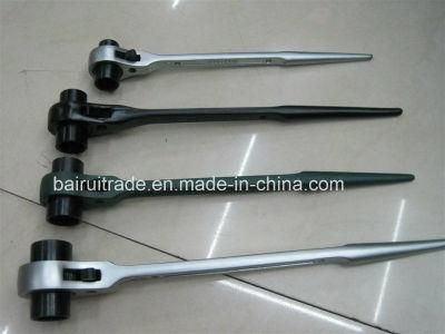 Top Quality Double Japan Type Scaffold Ratchet Wrench for China