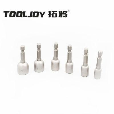 Various Sizes 6mm 8mm 10mm 12mm CRV Material Nut Bit Socket