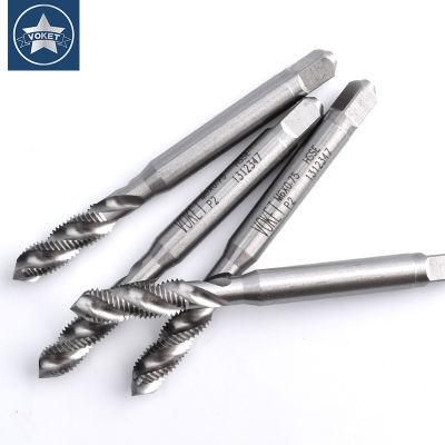 Hsse-M35 JIS Spiral Fluted Taps M1.4 M1.6 M1.7 M1.8 M2 M2.2 M2.5 M2.6 M3 M4 M4.5 M5 M5.5 M6 M7 M8 M9 M10 Fine Thread Screw Tap