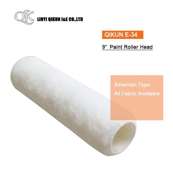 E-24 Hardware Decorate Paint Hand Tools Acrylic Fabric Paint Roller Double Flat Caps Foam Roller