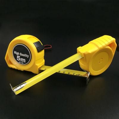 New Design 3m 5m 7.5m Plastic Case Carbon Steel Blade Tape Measure