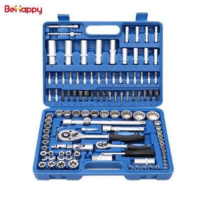 Behappy High Quality Chrome Vanadium Steel 108PCS Socket Wrench Set