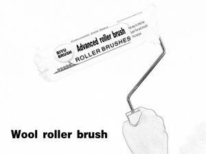 High Quality with The Cheaper Price Plastic Handle Roller Brush