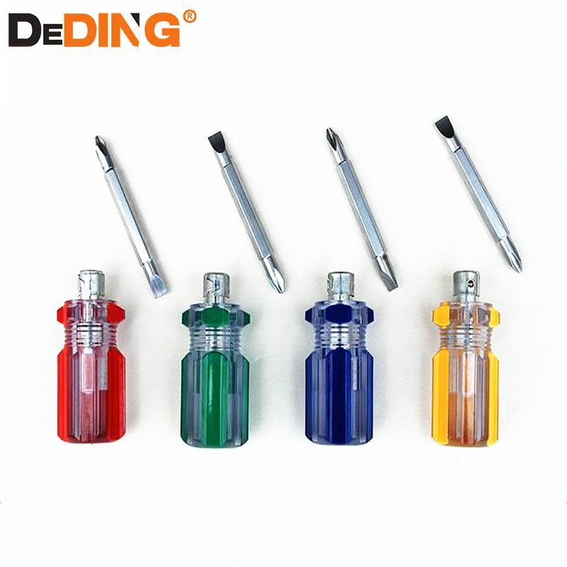 Multifunctional Transparent Hardware Slotted Magnetic Screwdriver