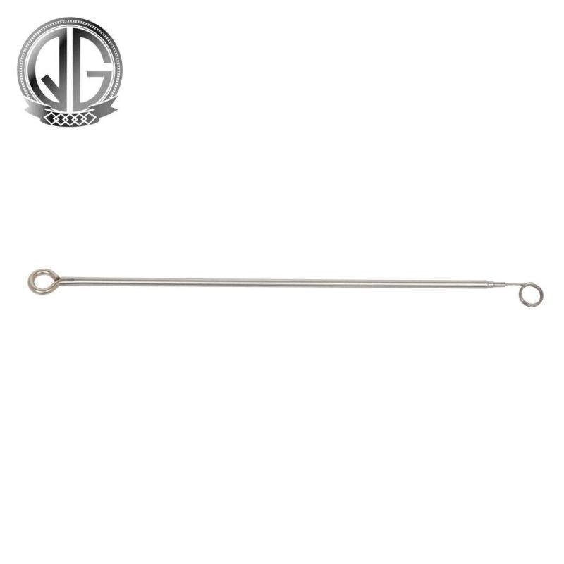 Custom Length Stainless Steel Round Telescopic Pole with Ring