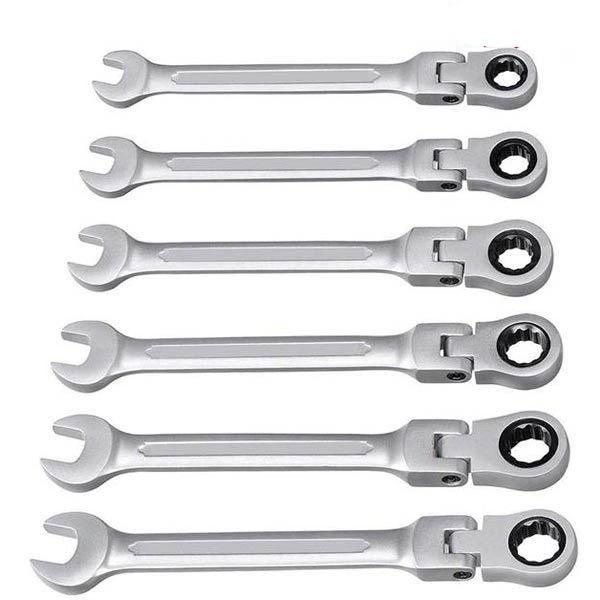 Ratchet Wrench Double-Ended Wrench Movable Wrench Set