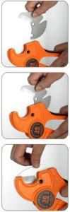 63mm PVC/CPVC/Poly/Pex/PE/Vinyl Plastic Pipe Cutter, Plumbing Tool, Pipe Tool, Blade Changeable