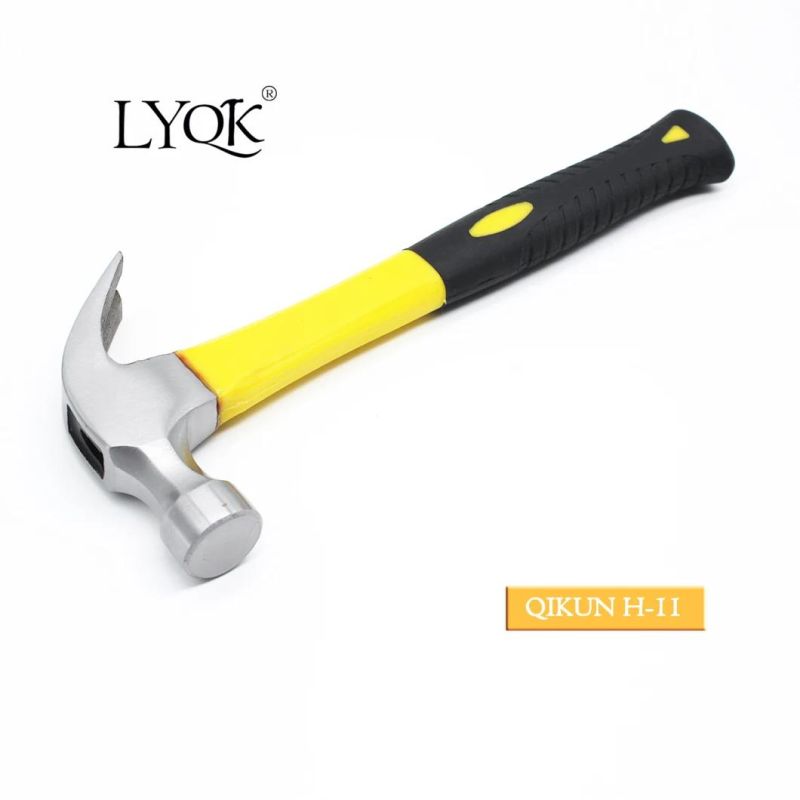 H-10 Construction Hardware Hand Tools Steel Handle One Piece Incorporated Claw Hammer