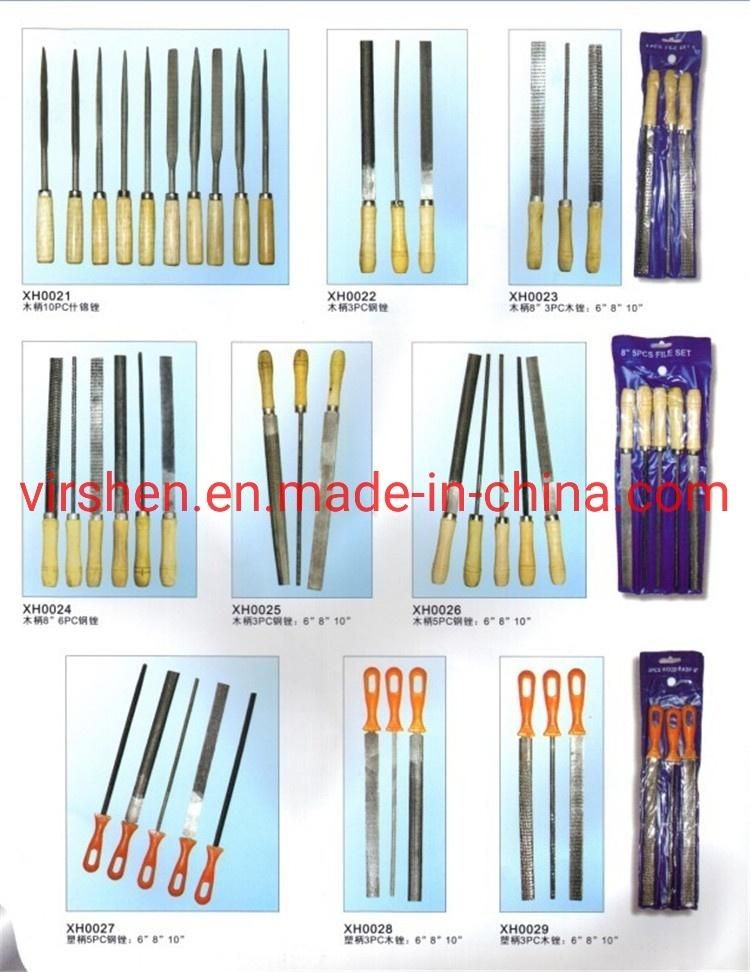 China Cheap Jk Electroplated Needle File Set Large Diamond Files/Hand Tool Files Set/Metal Files