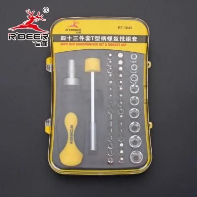 43-in-1 Ratchet Screwdriver Set for Auto Repair