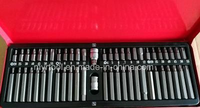 54PCS Professional H10 Bits Set in Metal Case (FY1054B1)