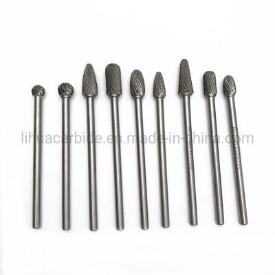 Double Cut Tungsten Carbide Cutter Burr Set Tools Parts