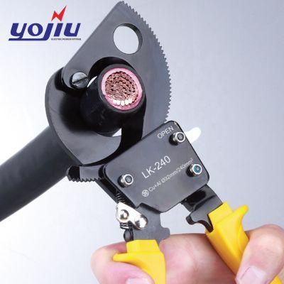 Easily Weight Adopted Ratchet Heavy Duty Wire Optical Fiber Cable Cutter