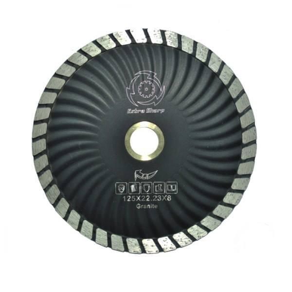 125mm Stone Diamond Turbo Wave Saw Blade