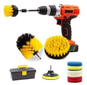 Drill Brush Pads&Kitchen Cleaning Brush&Oven Rack Cleaning&Scrub Brush&Power Cleaning Brush