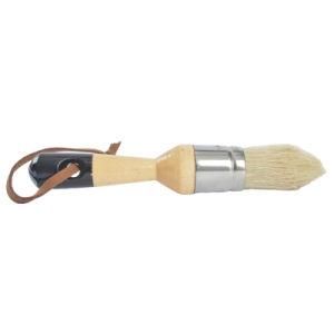 Premium Pure Bristles Chalk Paint Brush with Black-Tailed for Painting